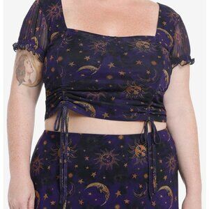 Cosmic Aura Celestial Sun/Moon Skirt